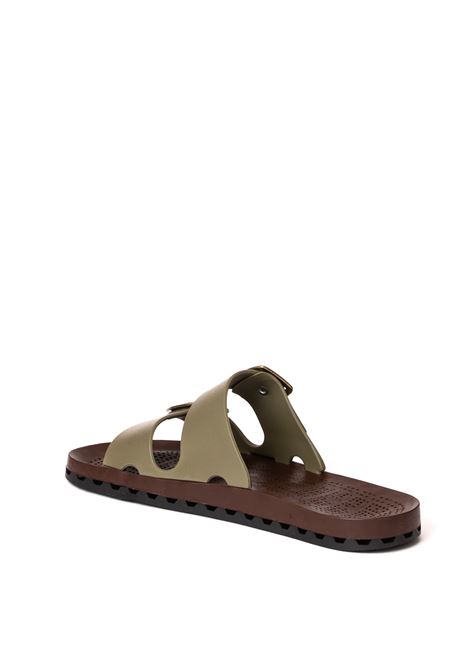 Green jolla moka sandal SENSI | 4153MOKA-092